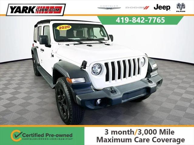 2020 Jeep Wrangler Sport S 4x4 for sale in Toledo, OH