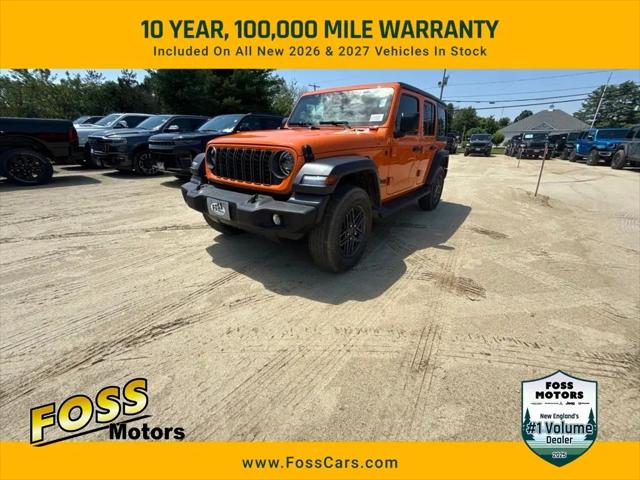 2026 Jeep Wrangler 4-Door Sport S 4x4 for sale in Exeter, NH