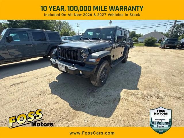 2026 Jeep Wrangler 4-Door Sport S 4x4 for sale in Exeter, NH