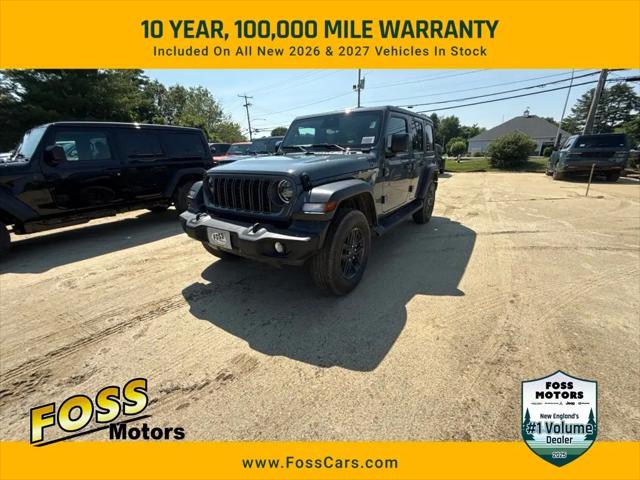2026 Jeep Wrangler 4-Door Sport S 4x4 for sale in Exeter, NH