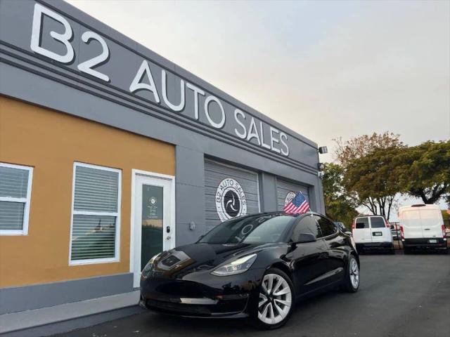 2022 Tesla Model 3 Rear-Wheel Drive for sale in Pompano Beach, FL