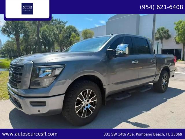 2021 Nissan Titan Crew Cab SV 4x2 for sale in Pompano Beach, FL