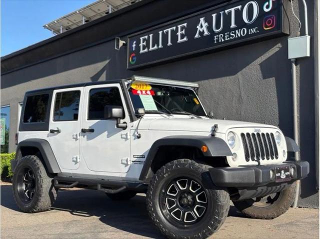 2017 Jeep Wrangler Unlimited Sport 4x4 for sale in Fresno, CA