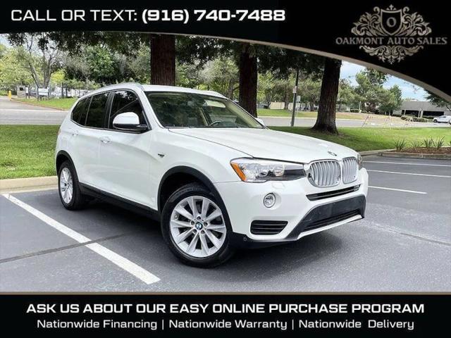 2017 BMW X3 sDrive28i for sale in Rancho Cordova, CA