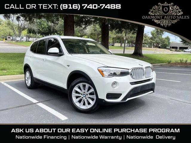 2017 BMW X3 sDrive28i for sale in Rancho Cordova, CA