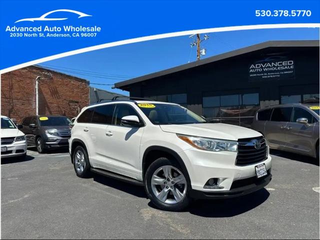 2015 Toyota Highlander Limited V6 for sale in Anderson, CA