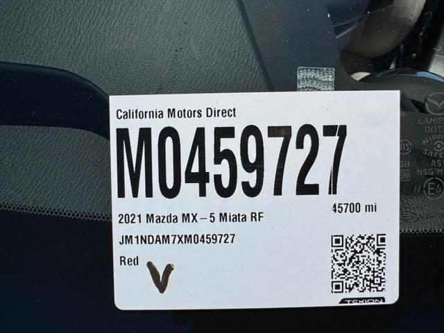 2021 Mazda MX-5 Miata RF Grand Touring