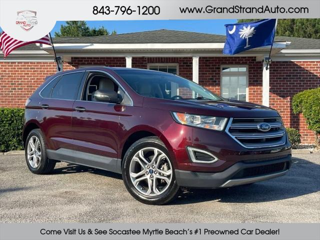 2017 Ford Edge Titanium for sale in Myrtle Beach, SC