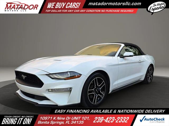 2018 Ford Mustang EcoBoost Premium for sale in Bonita Springs, FL