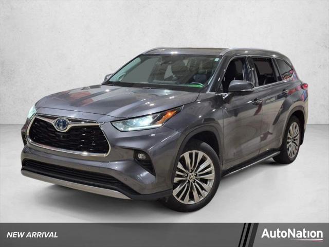 2024 Toyota Highlander Hybrid Platinum for sale in Davie, FL