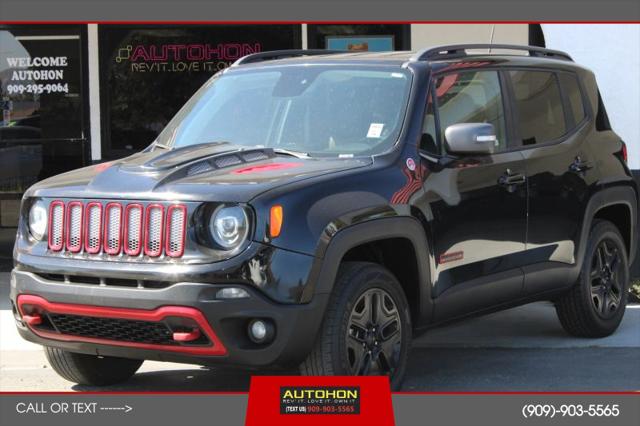 2018 Jeep Renegade Trailhawk 4x4 for sale in Fontana, CA