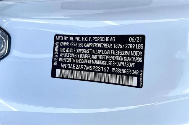 2021 Porsche 911 Carrera S