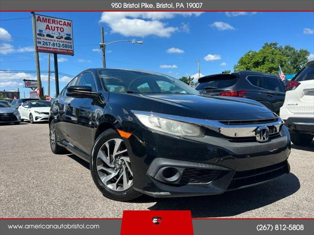 2016 Honda Civic EX for sale in Bristol, PA