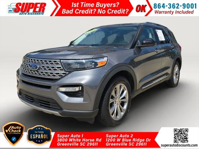 2022 Ford Explorer Limited for sale in Greenville, SC