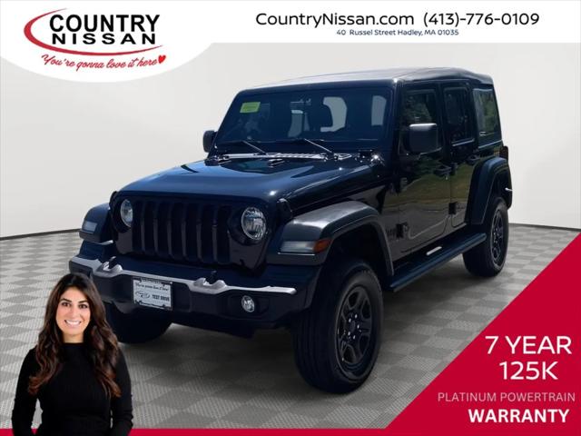 2022 Jeep Wrangler Unlimited Sport 4x4 for sale in Hadley, MA