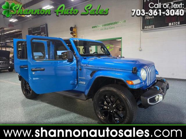 2023 Jeep Wrangler 4xe Sahara 4x4 for sale in Manassas, VA