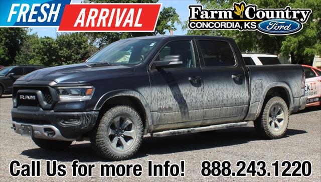 2019 Ram 1500 Rebel Crew Cab 4x4 5'7" Box for sale in Concordia, KS