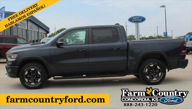 2019 Ram 1500 Rebel Crew Cab 4x4 57 Box