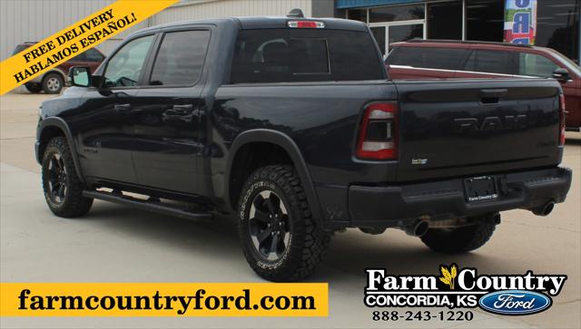 2019 Ram 1500 Rebel Crew Cab 4x4 57 Box