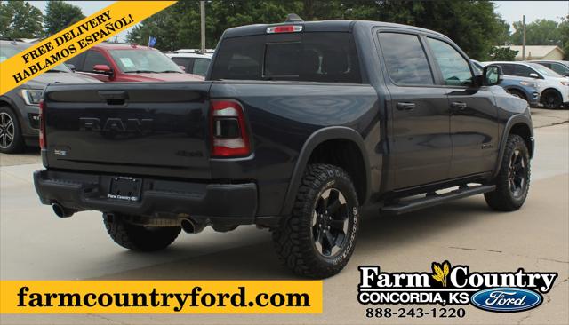 2019 Ram 1500 Rebel Crew Cab 4x4 57 Box