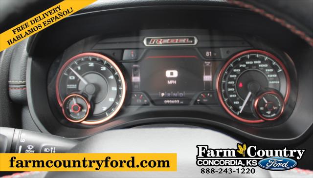 2019 Ram 1500 Rebel Crew Cab 4x4 57 Box