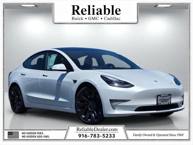2022 Tesla Model 3 Performance Dual Motor All-Wheel Drive for sale in Roseville, CA