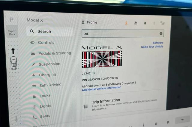 2022 Tesla Model X Plaid Tri Motor All-Wheel Drive
