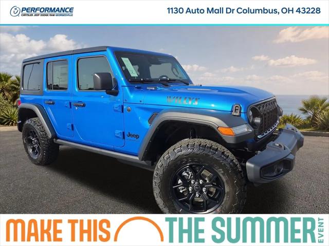 2026 Jeep Wrangler 4-Door Willys 4x4 for sale in Columbus, OH