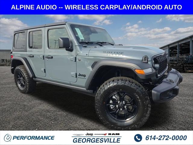 2026 Jeep Wrangler 4-Door Willys 4x4 for sale in Columbus, OH