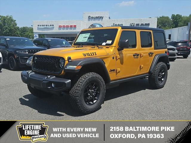 2026 Jeep Wrangler 4-Door Willys 4x4 for sale in Oxford, PA