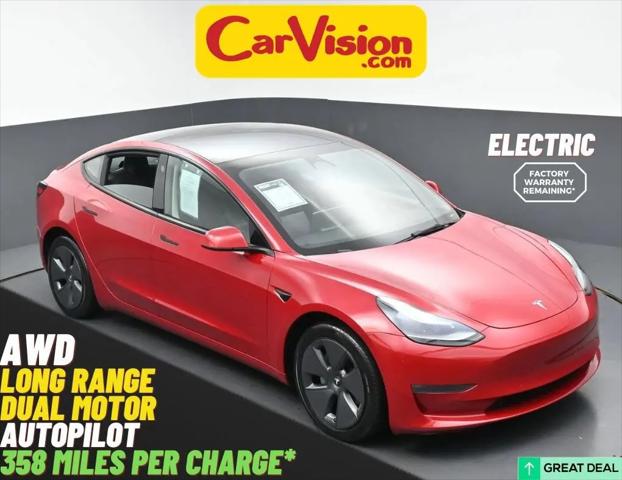 2022 Tesla Model 3 Long Range Dual Motor All-Wheel Drive for sale in Maple Shade, NJ