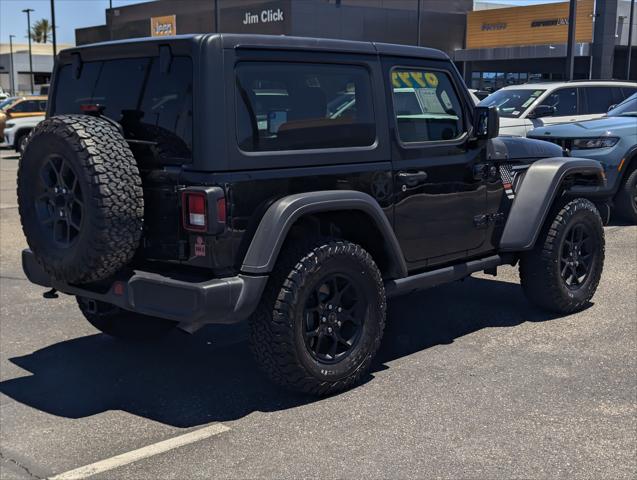 Used 2024 Jeep Wrangler 2-Door Willys 4x4 For Sale in Tucson, AZ
