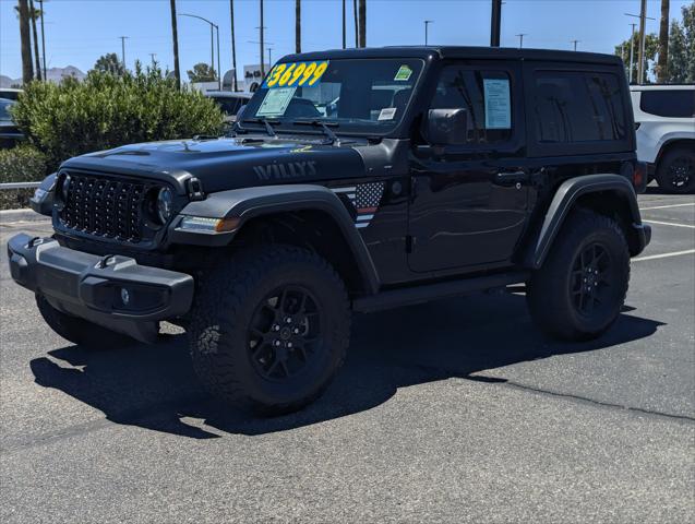 Used 2024 Jeep Wrangler 2-Door Willys 4x4 For Sale in Tucson, AZ
