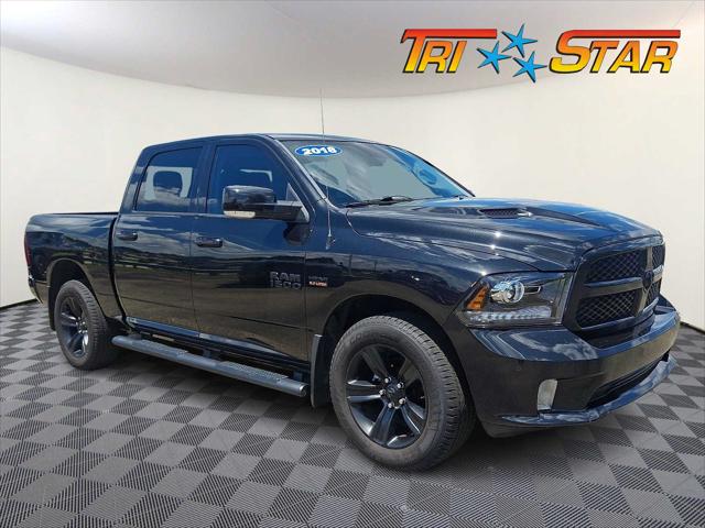 2018 RAM 1500 Night Crew Cab 4x4 57 Box