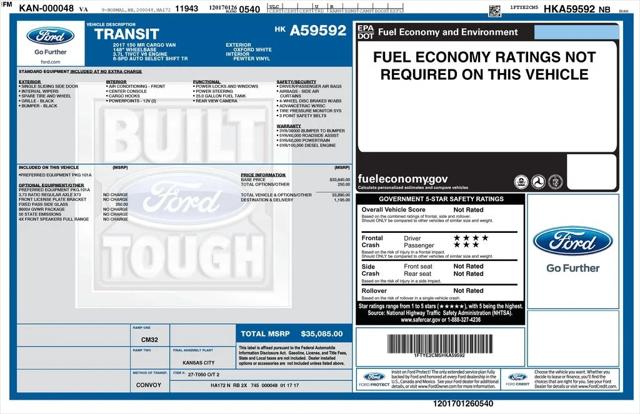2017 Ford Transit-150 Base 2017 Ford Transit-150 Base