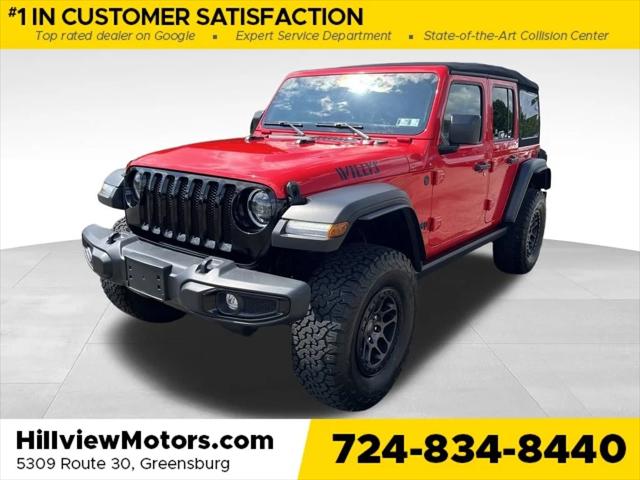2023 Jeep Wrangler 4-Door Willys 4x4 2023 Jeep Wrangler 4-Door Willys 4x4