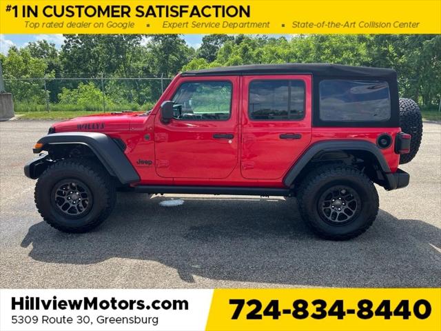 2023 Jeep Wrangler 4-Door Willys 4x4 2023 Jeep Wrangler 4-Door Willys 4x4