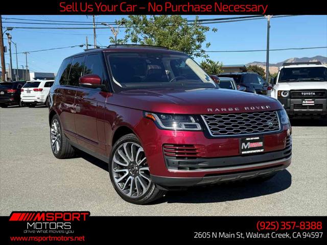 2020 Land Rover Range Rover P525 HSE for sale in Walnut Creek, CA
