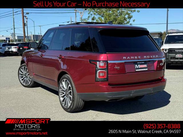 2020 Land Rover Range Rover P525 HSE