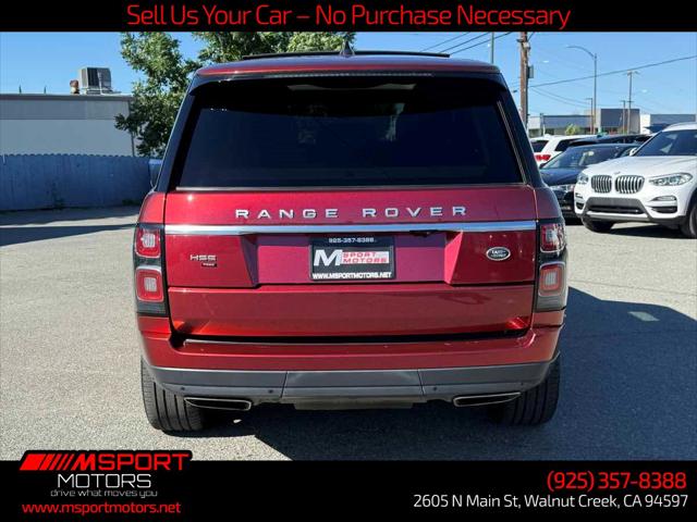 2020 Land Rover Range Rover P525 HSE