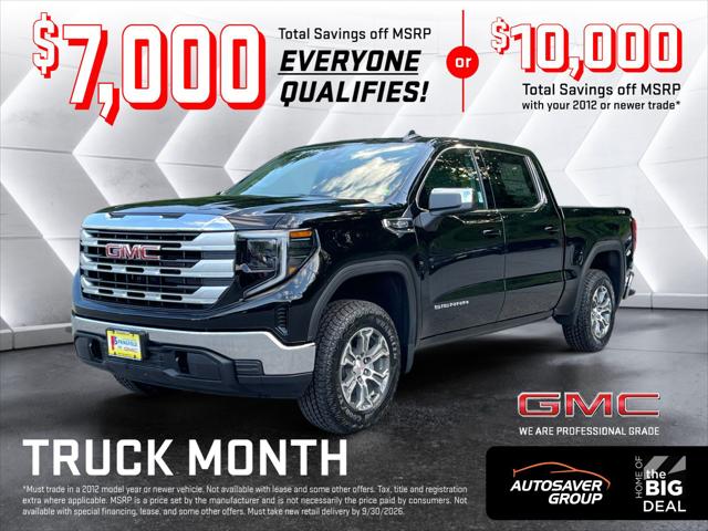 2026 GMC Sierra 1500 Crew Cab, Short Bed, SLE, 4WD for sale in North Springfield, VT