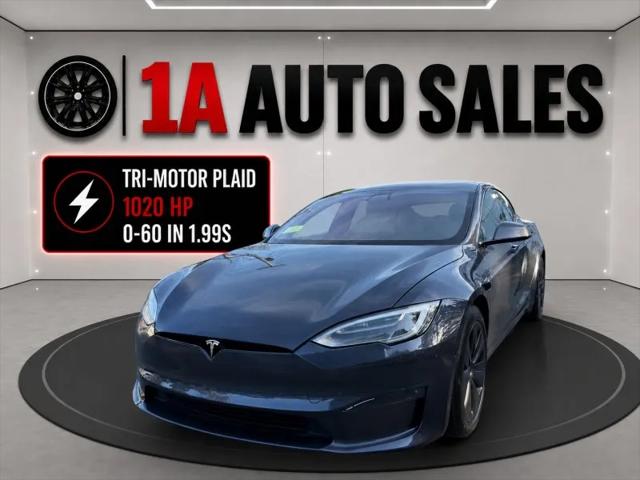 2022 Tesla Model S Plaid Tri Motor All-Wheel Drive for sale in Walpole, MA
