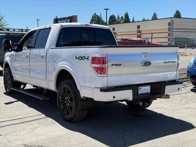 2013 Ford F-150 Platinum 4x4 4dr SuperCrew Styleside 5.5 ft. SB