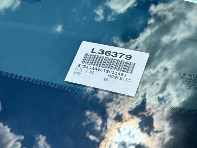 2026 Lexus TX 350 Unknown