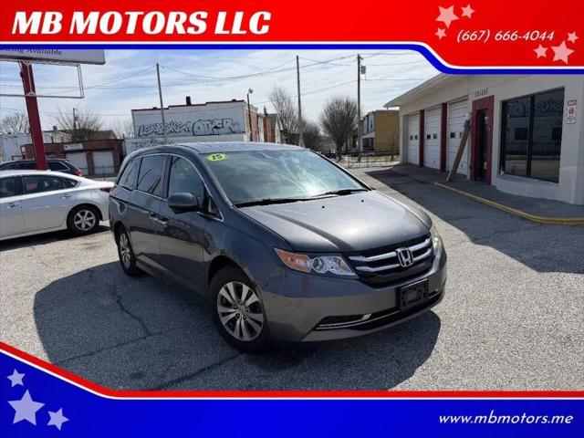 2015 Honda Odyssey EX-L for sale in Baltimore, MD