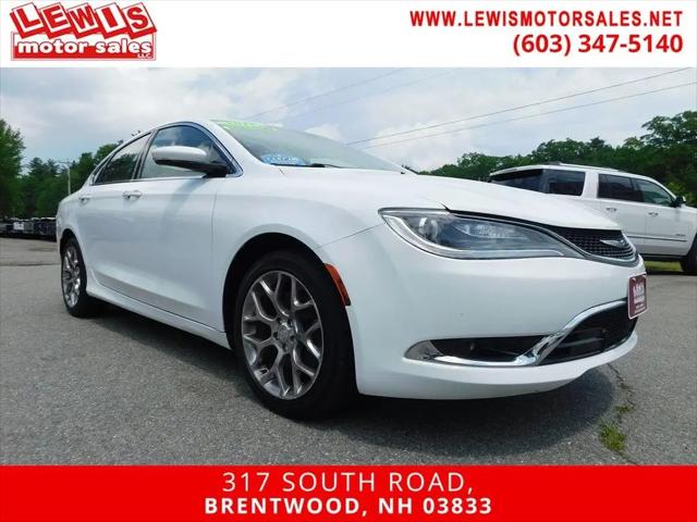 2015 Chrysler 200 C for sale in Brentwood, NH