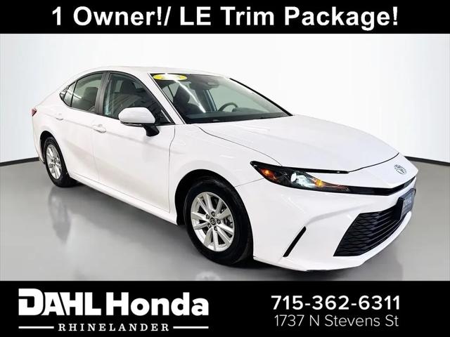 2025 Toyota Camry LE for sale in Rhinelander, WI