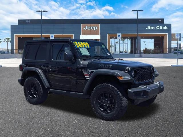 2024 Jeep Wrangler 2-Door Willys 4x4 for sale in Tucson, AZ