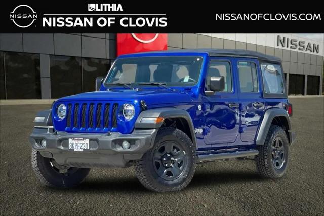 2018 Jeep Wrangler Unlimited Sport 4x4 for sale in Clovis, CA