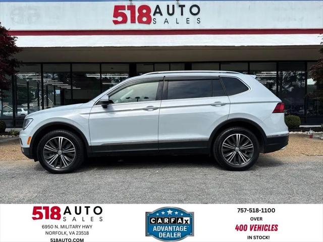 2018 Volkswagen Tiguan 2.0T SEL for sale in Norfolk, VA